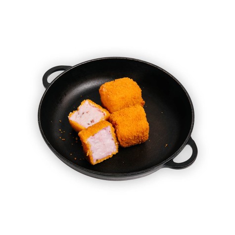 Чизи кубик с клубникой